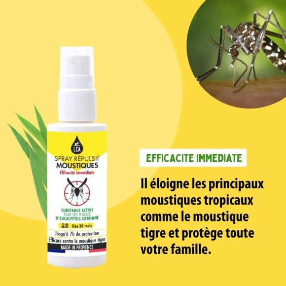 Spray répulsif moustiques