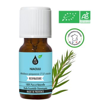 Huile essentielle Niaouli bio - 10 ml lca aroma