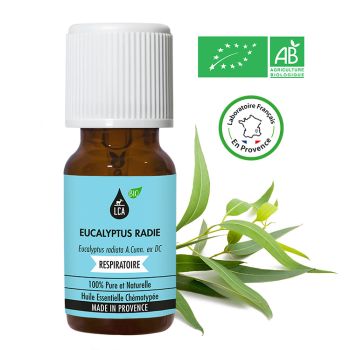 Huile essentielle Eucalyptus radie bio LCA Aroma